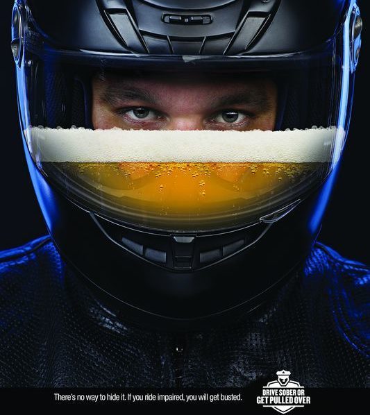 Ride Sober NHTSA Motorcycle Campaign