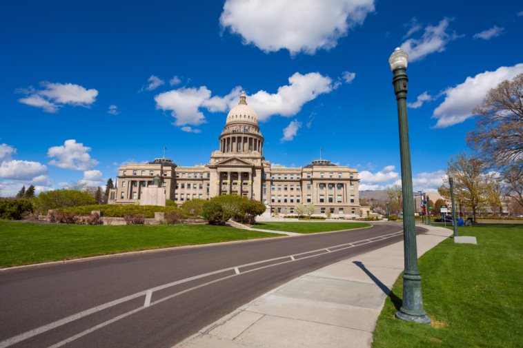 Boise, Idaho USA capitol boulevard building